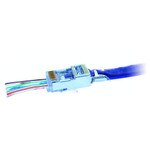 Platinum Tools EZ-RJ45 Shielded Cat5e/6 Connector, External Ground (10 Pack)
